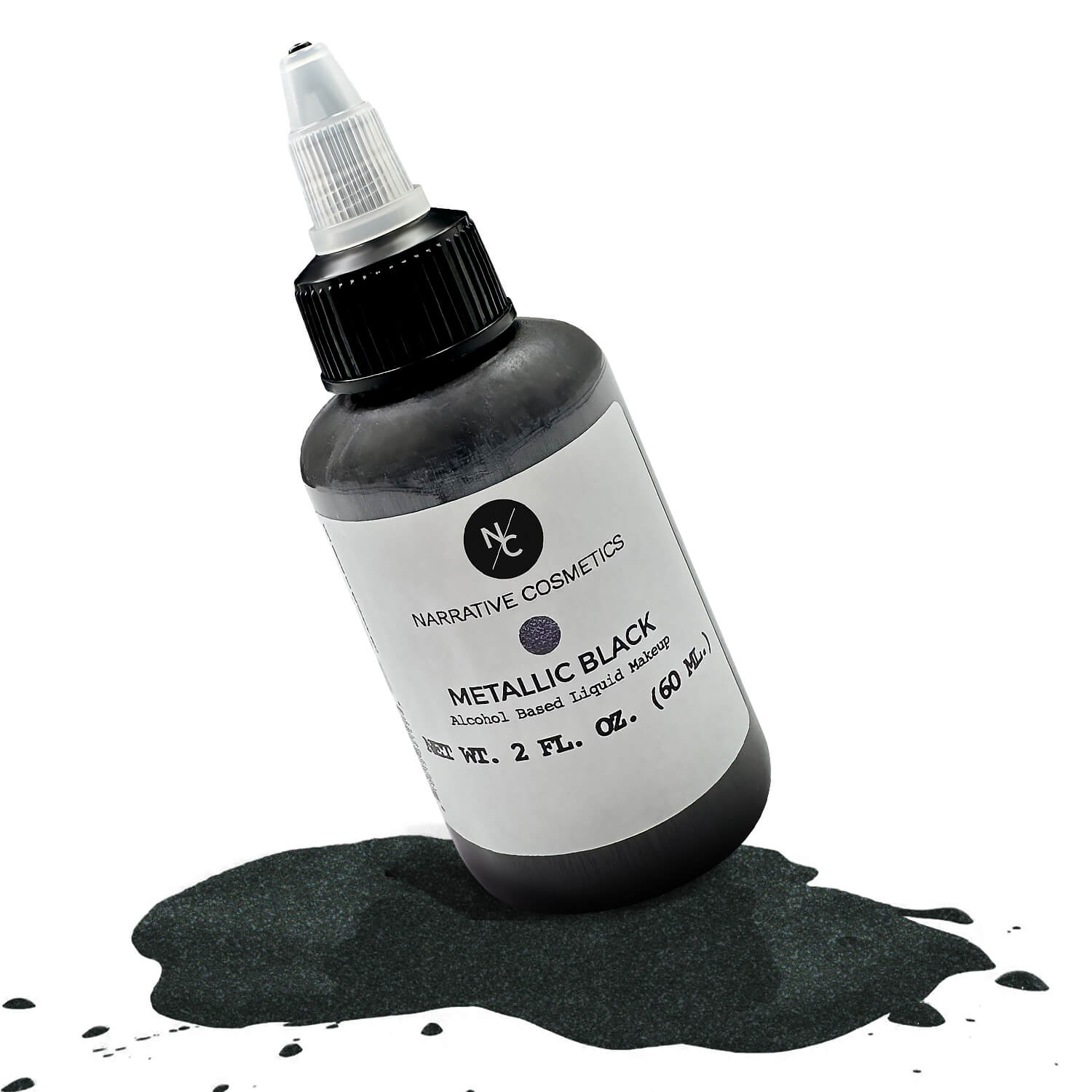 Metallic Alcohol Airbrush Paints — 2 fl oz / 60 ml