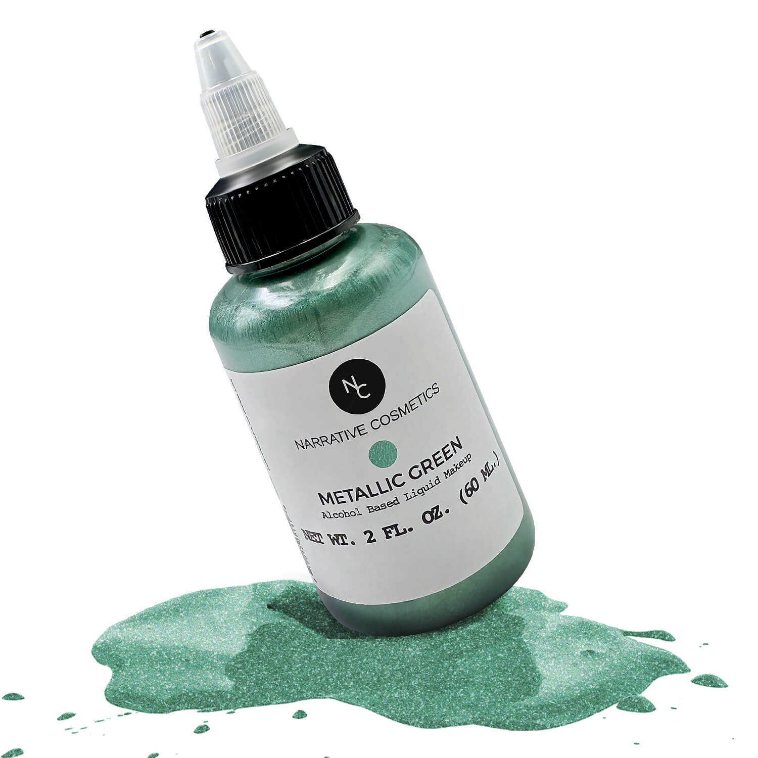 Metallic Alcohol Airbrush Paints — 2 fl oz / 60 ml