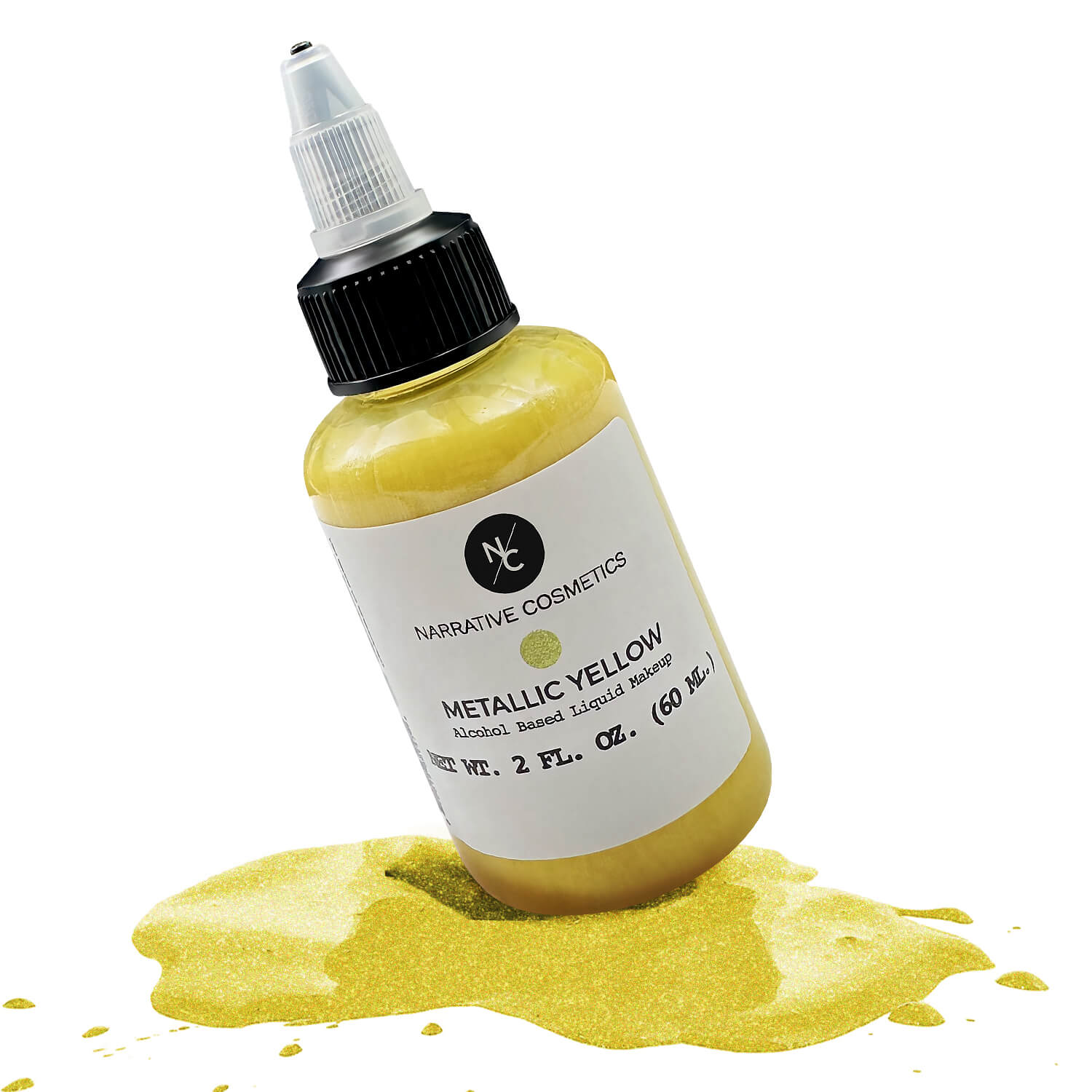 Metallic Alcohol Airbrush Paints — 2 fl oz / 60 ml