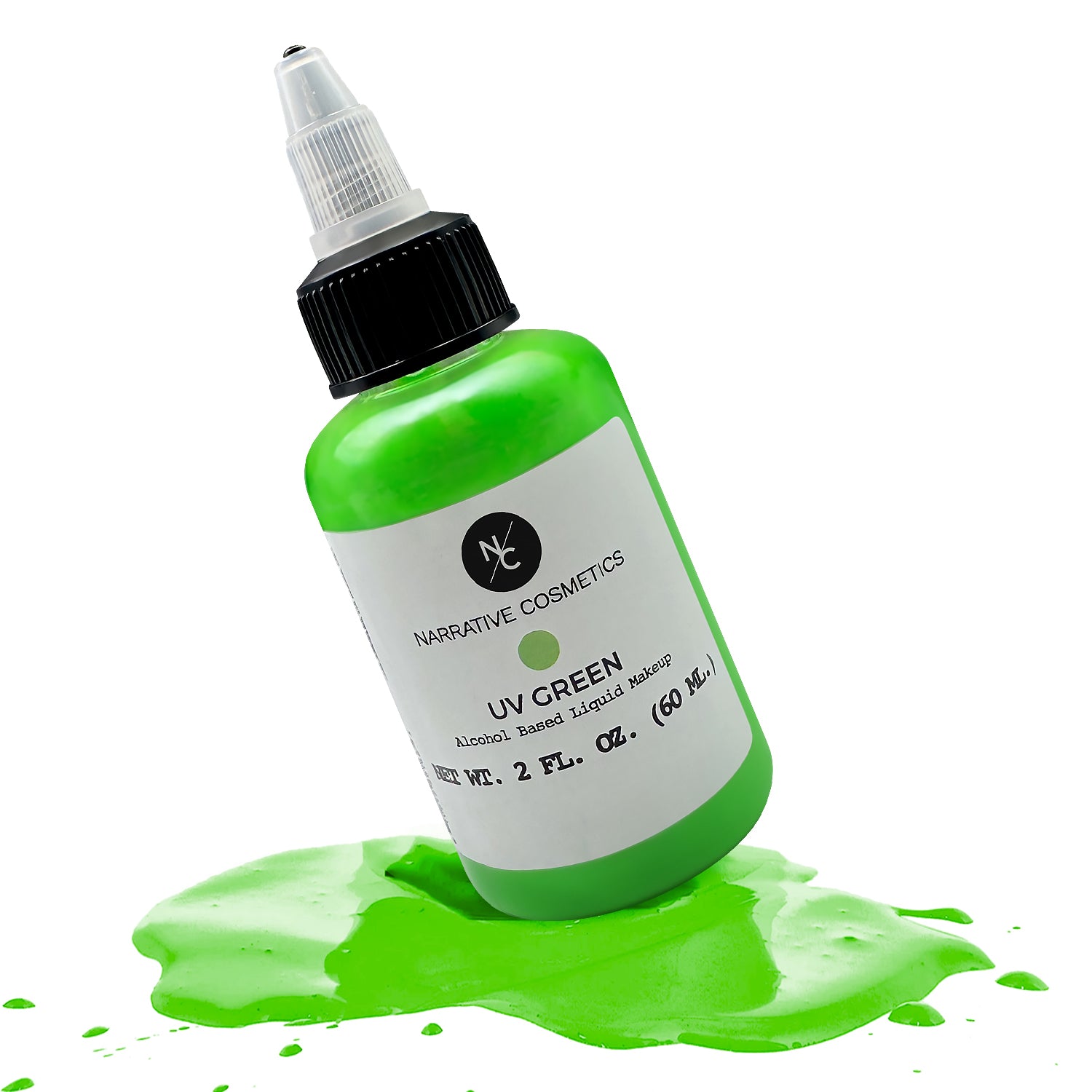 UV Fluorescent Alcohol Airbrush Paints — 2 fl oz / 60 ml