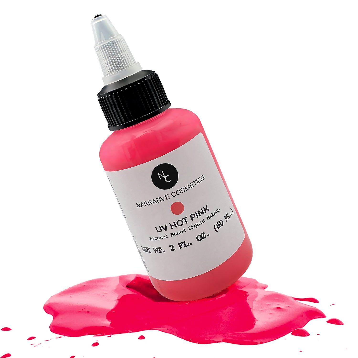UV Fluorescent Alcohol Airbrush Paints — 2 fl oz / 60 ml