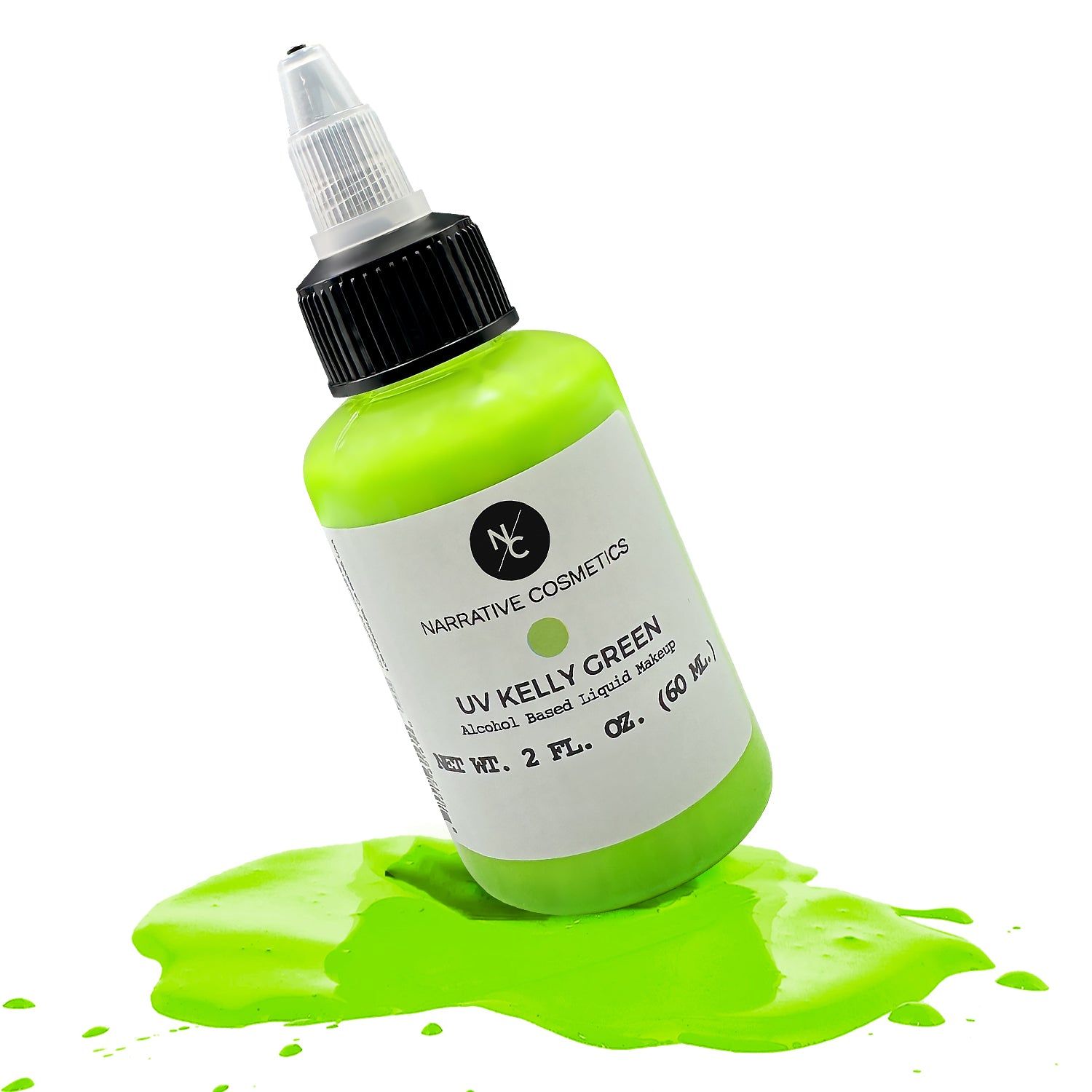 UV Fluorescent Alcohol Airbrush Paints — 2 fl oz / 60 ml