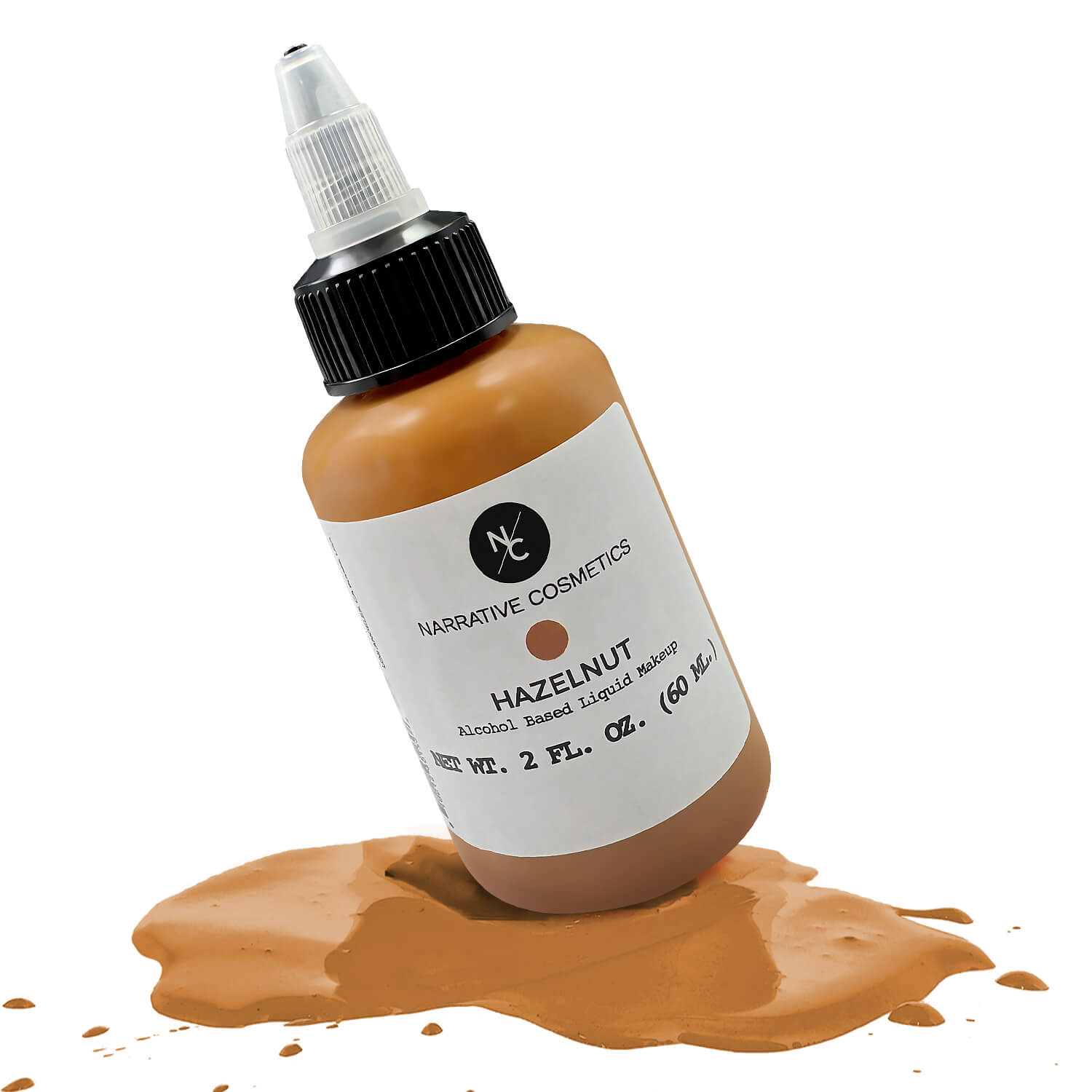 Flesh Tone Alcohol Airbrush Paints Hazelnut Tone bottle