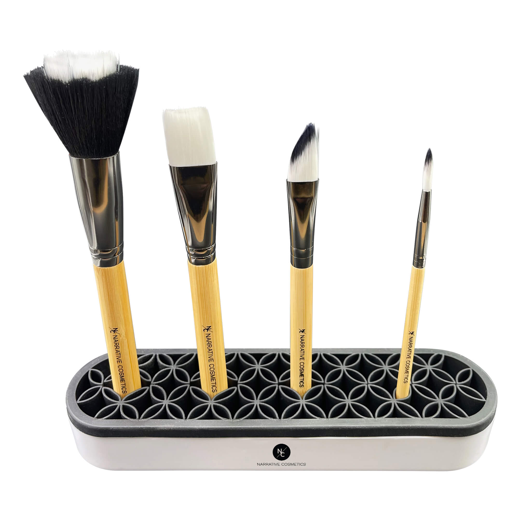 Upright Silicone Brush Holder