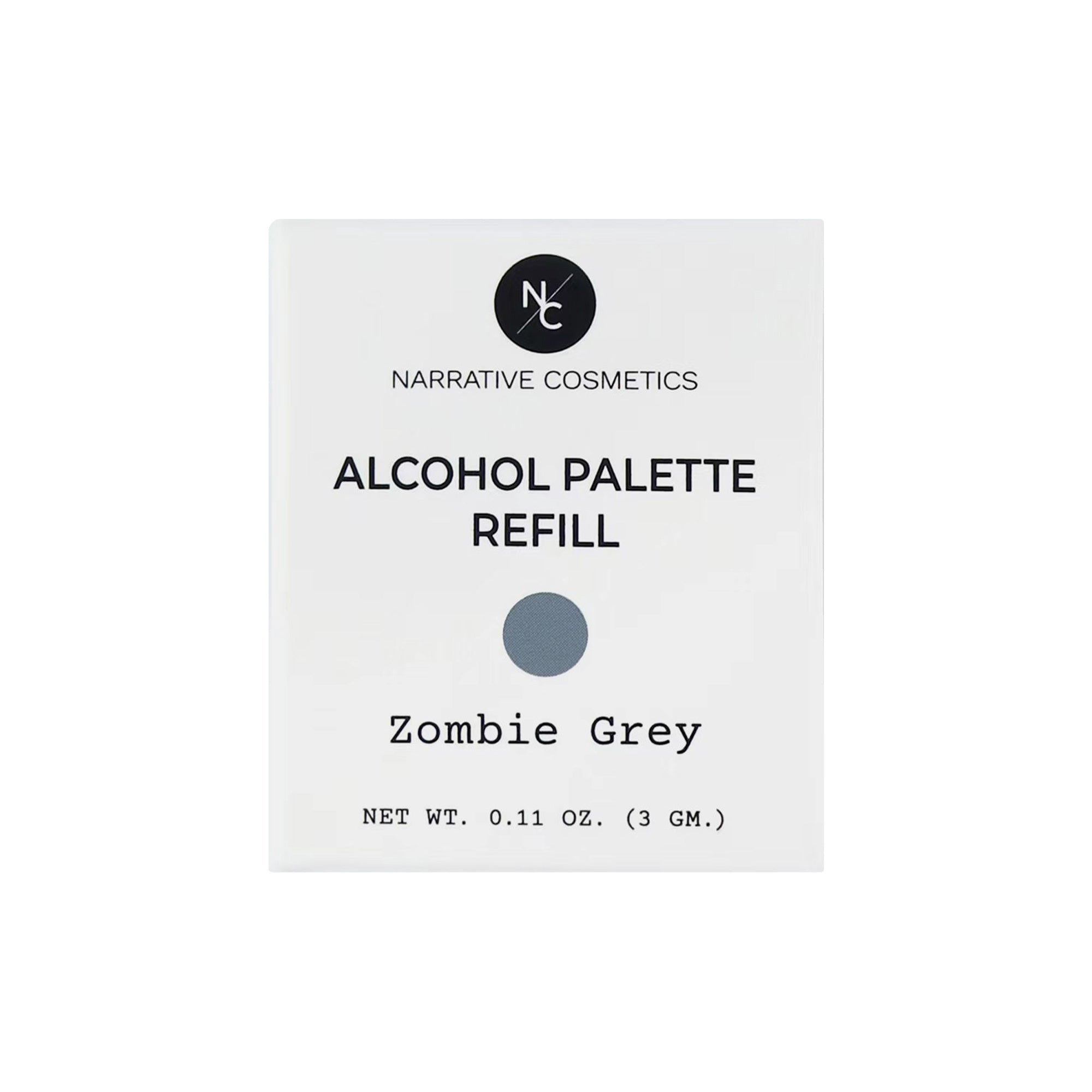 Zombie Grey Alcohol Palette Refill Pan