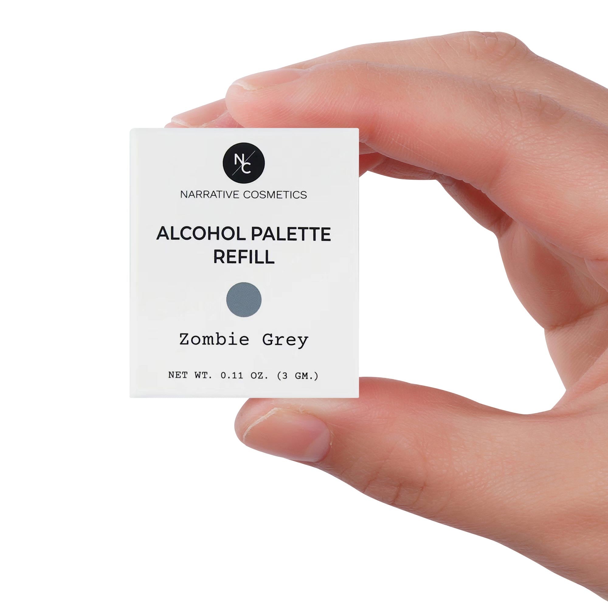 Zombie Grey Alcohol Palette Refill Pan