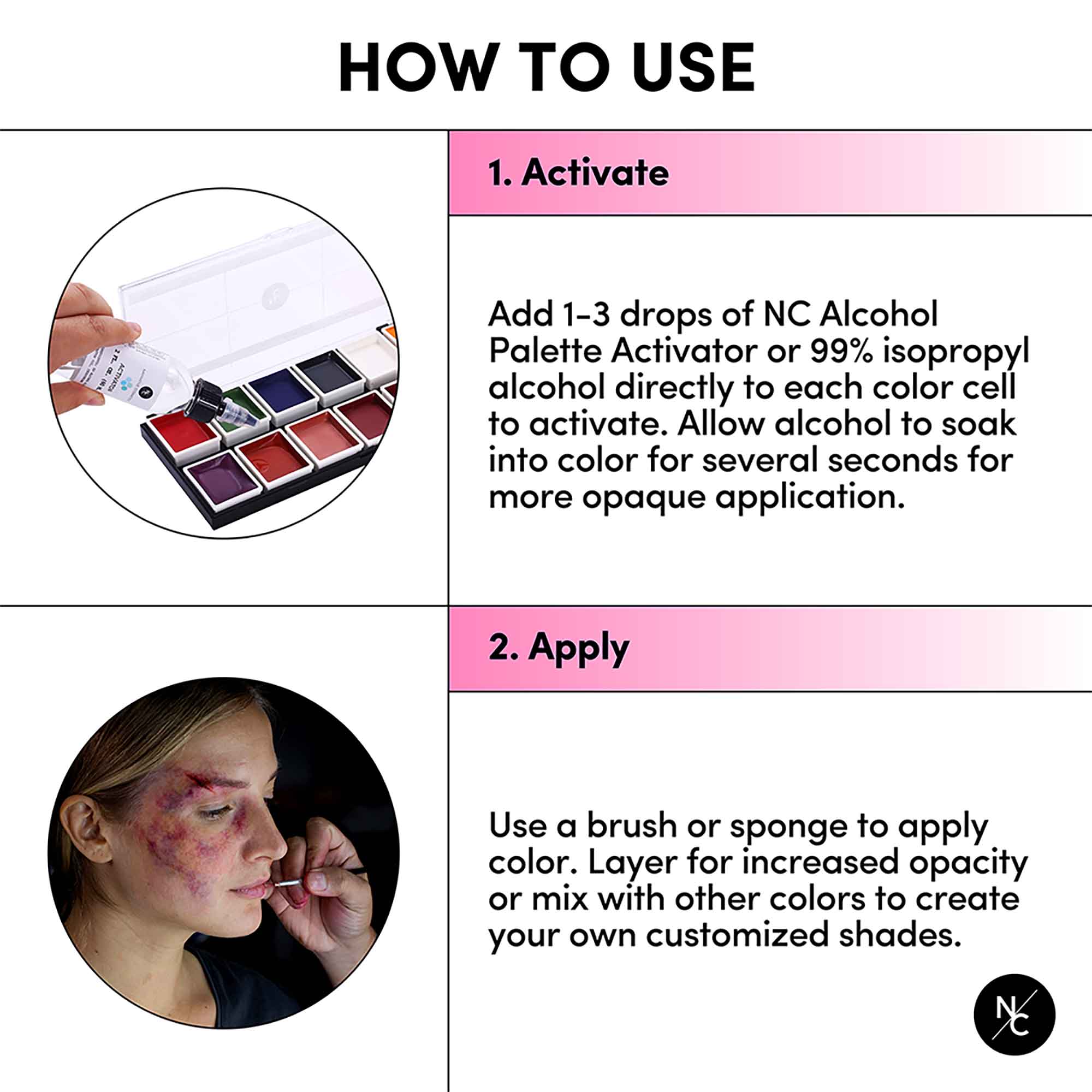 12 Color FX Alcohol Activated Palette