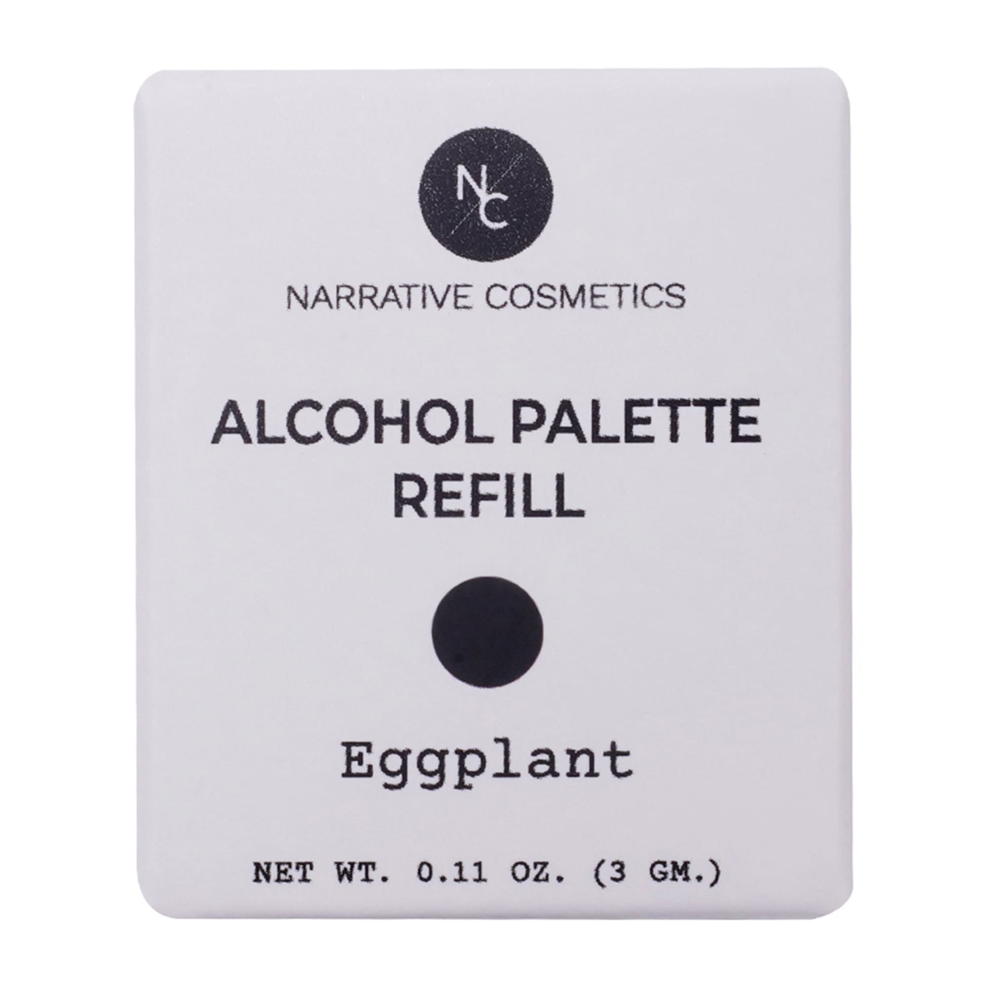 Eggplant Alcohol Palette Refill Pan