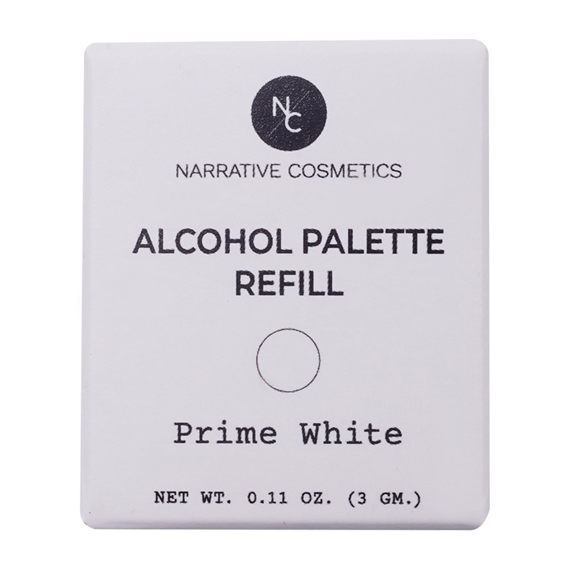 Prime White Alcohol Palette Refill Pan