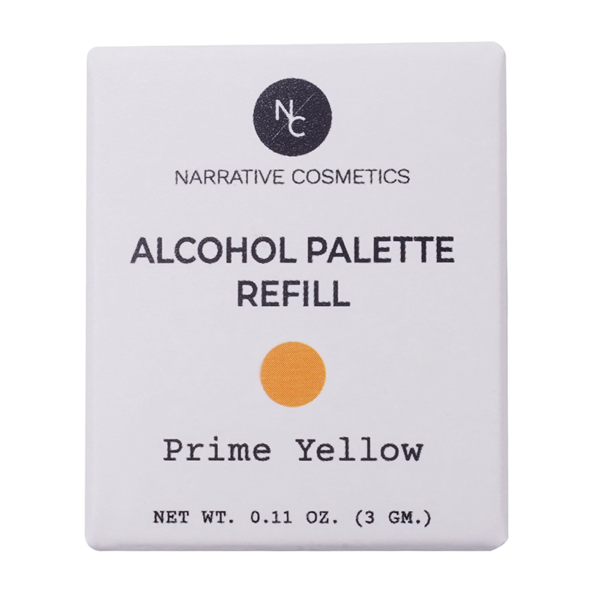 Prime Yellow Alcohol Palette Refill Pan