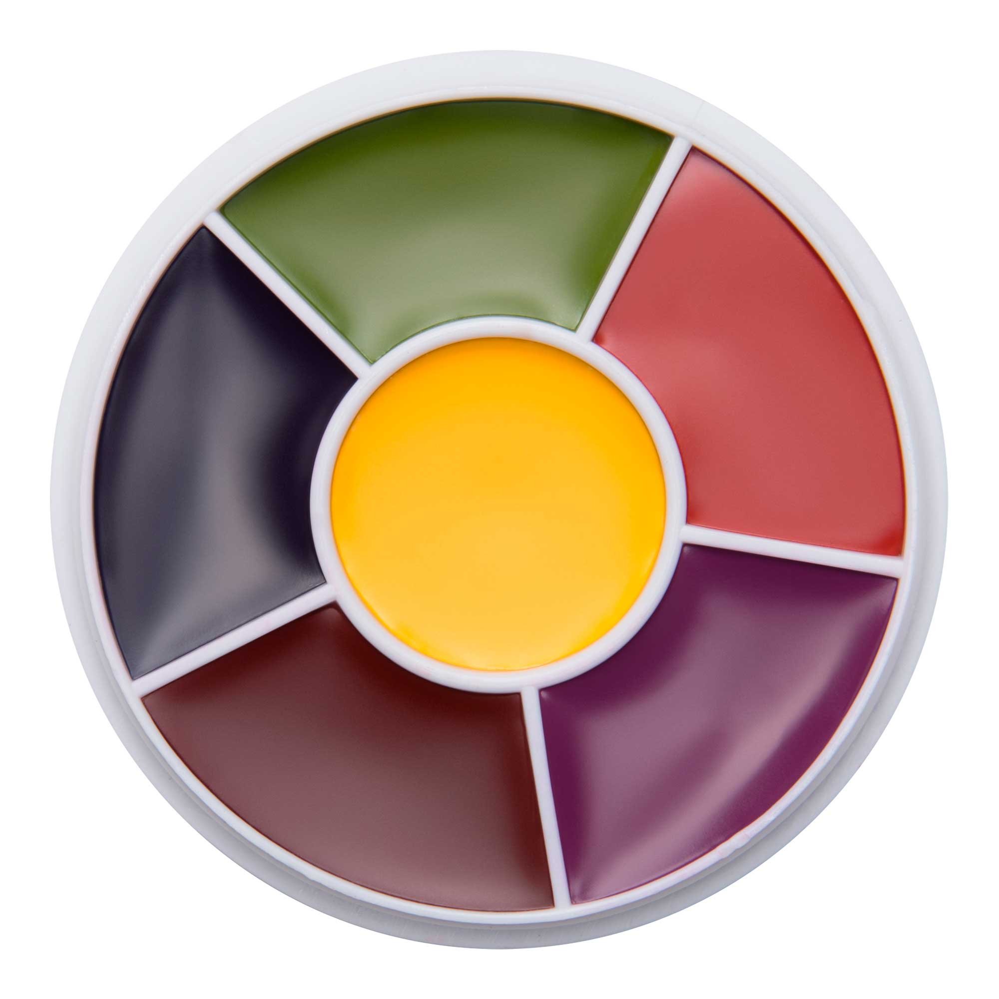 6 Color Bruise Wheel Professional SFX Cream Makeup