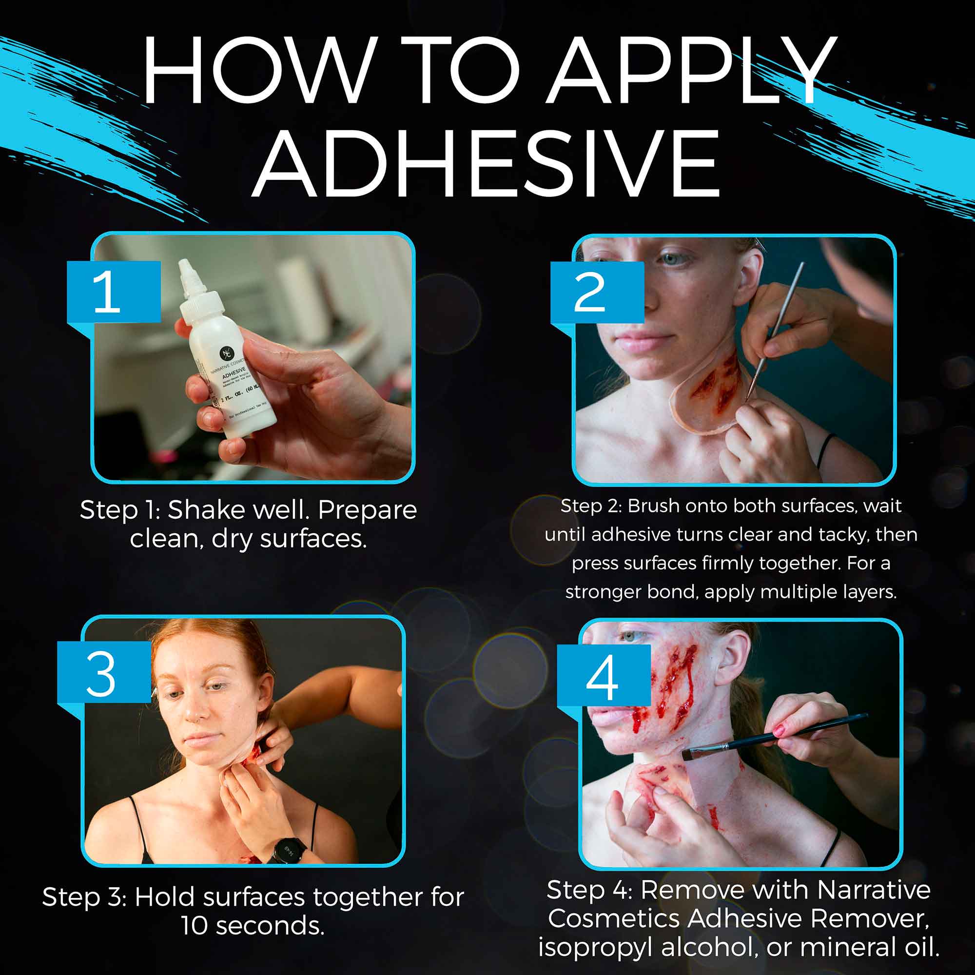 Professional Water-Based Adhesive — 2 fl oz / 60 ml