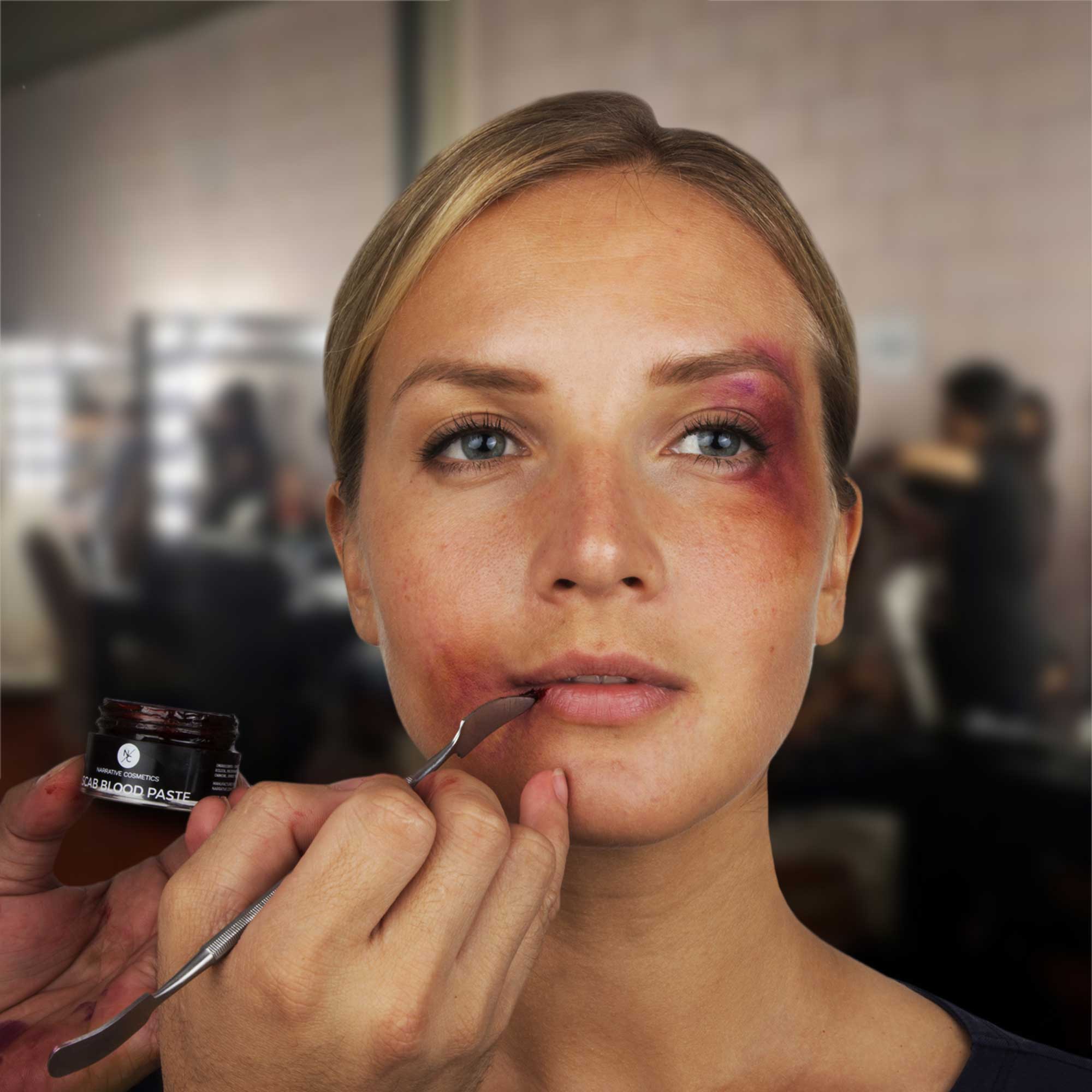 Scab Blood Paste Professional SFX Makeup for Realistic Cuts and Wounds, 1.41 Oz.