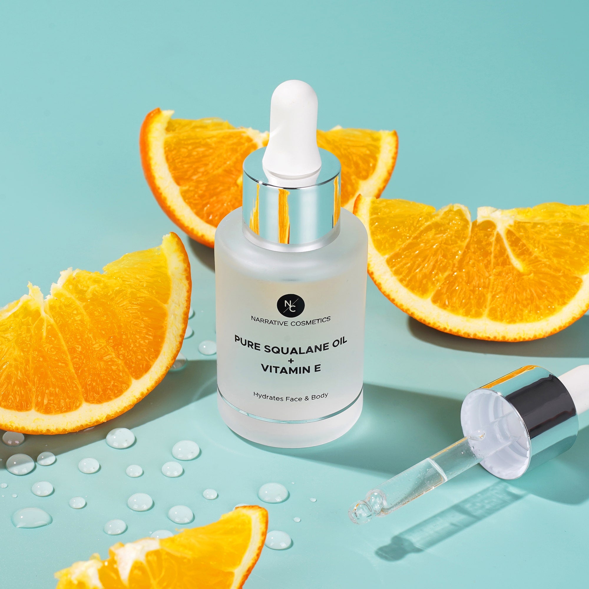 Squalane Oil Enriched with Vitamin E 1 Fl Oz (30ml)