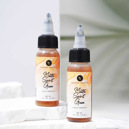 Professional-Grade Matte Spirit Gum Adhesive - 1 Fl. Oz.