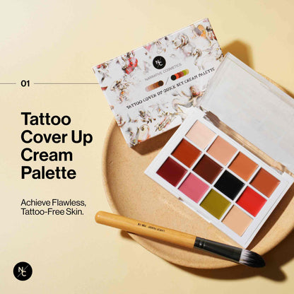 Quick-Set Tattoo Cover-Up Cream Palette