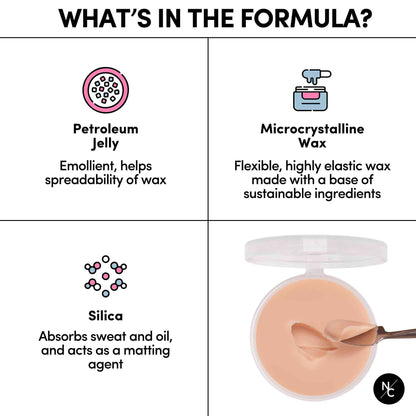 Scar Wax with Double-Ended Spatula, Moldable Wax for Realistic Cuts and Injuries