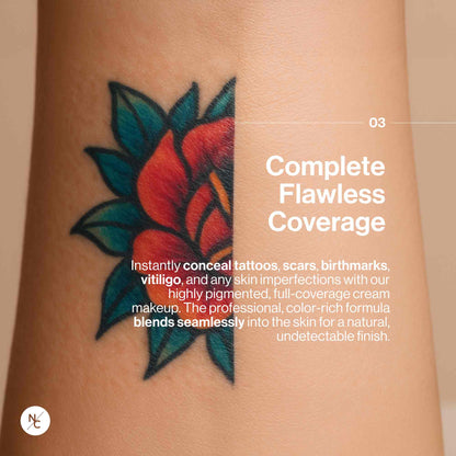 Quick-Set Tattoo Cover-Up Cream Palette