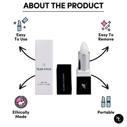 Tear Stick Menthol-Infused Wax for Natural Tears on Cue