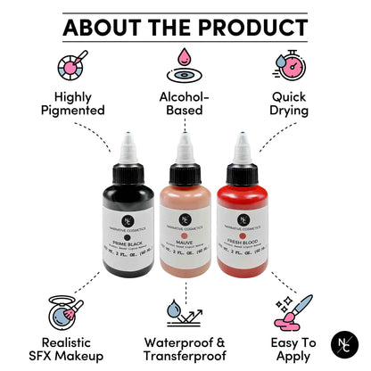 FX Alcohol Airbrush Paints - 2 fl oz