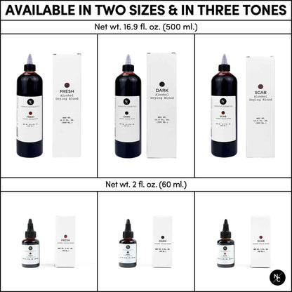 Alcohol Drying Blood - Ultra-Realistic Liquid Bloods that Dry to the Touch, 16.9 fl.oz (500ml)