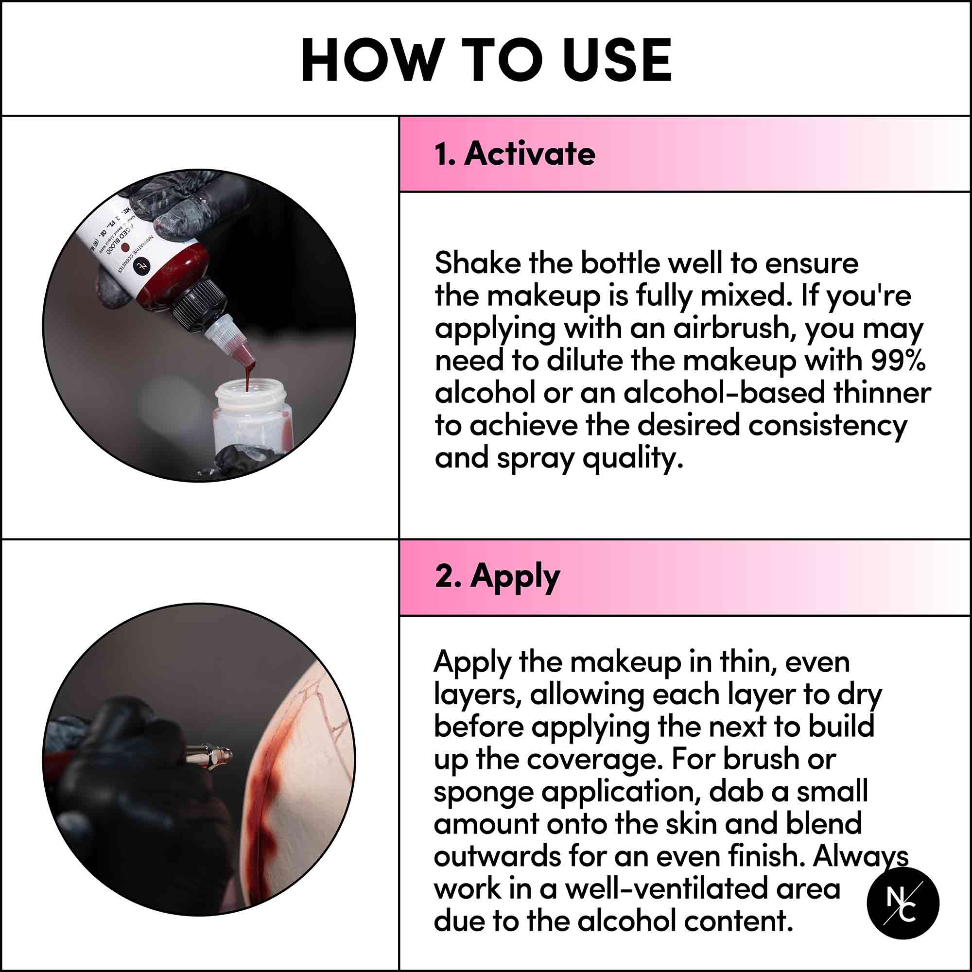 How to use FX Alcohol Airbrush Paints