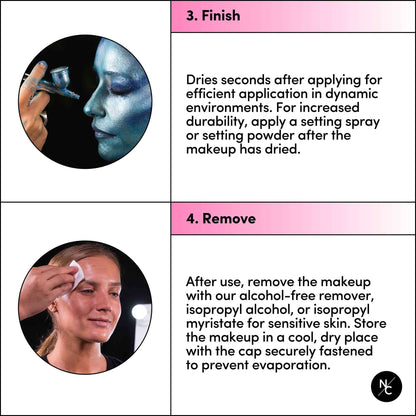 Metallic Alcohol Airbrush Paints - 2 fl oz