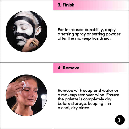 12 Color Primary Water Activated Palette