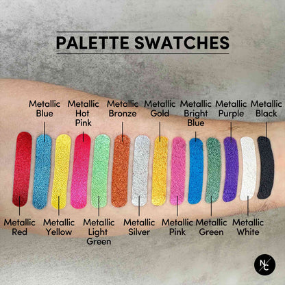 Metallic Alcohol Airbrush Paints - 2 fl oz