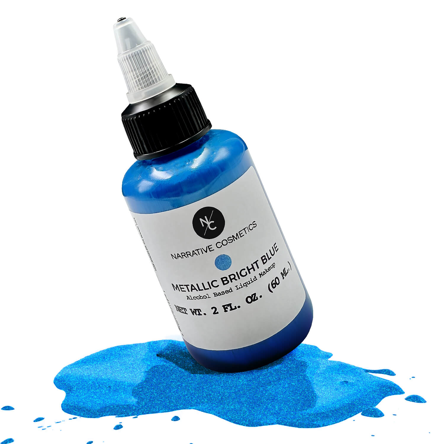 Metallic Alcohol Airbrush Paints — 2 fl oz / 60 ml