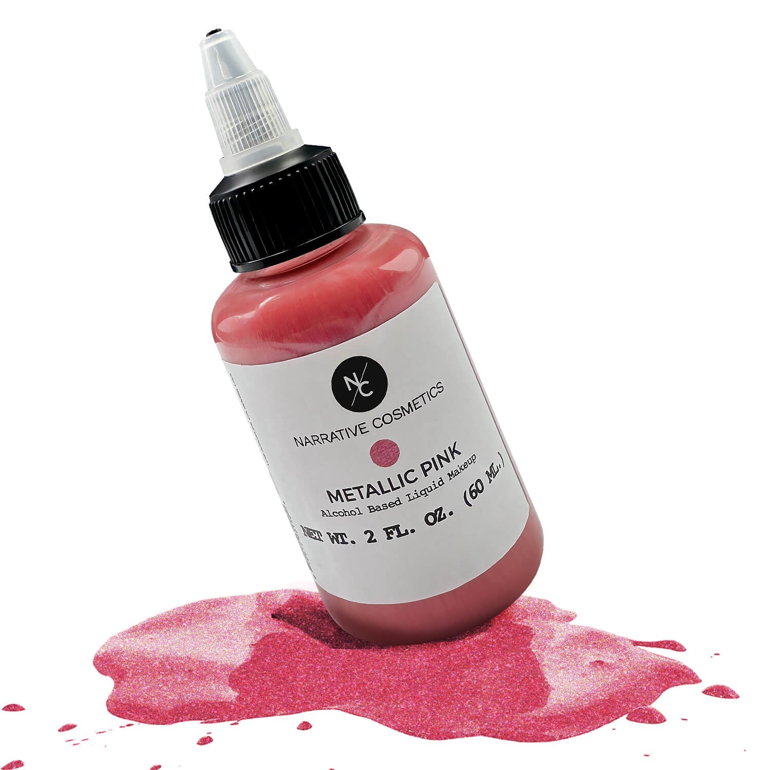 Metallic Alcohol Airbrush Paints — 2 fl oz / 60 ml