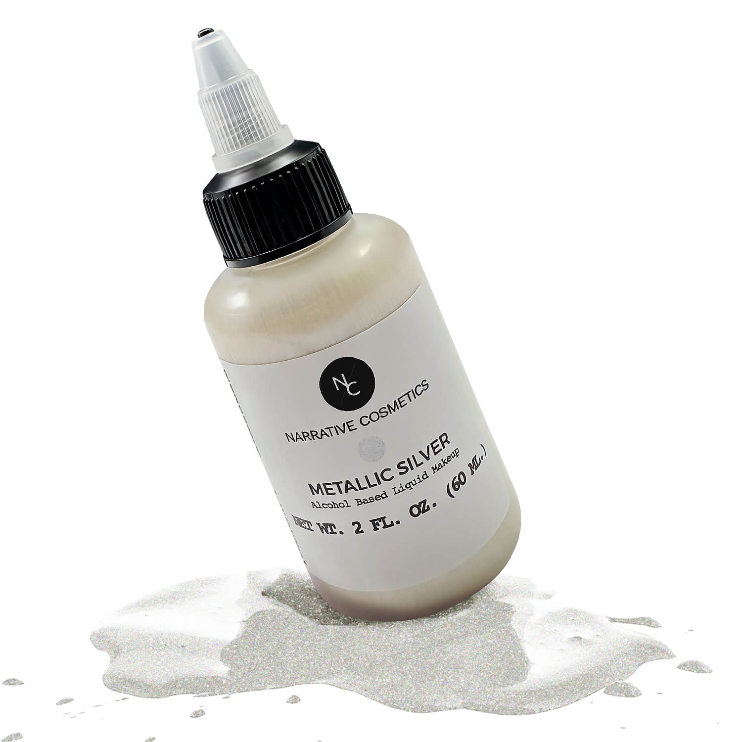 Metallic Alcohol Airbrush Paints — 2 fl oz / 60 ml