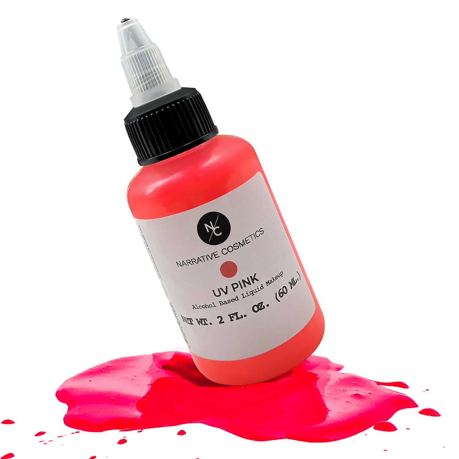 UV Fluorescent Alcohol Airbrush Paints — 2 fl oz / 60 ml