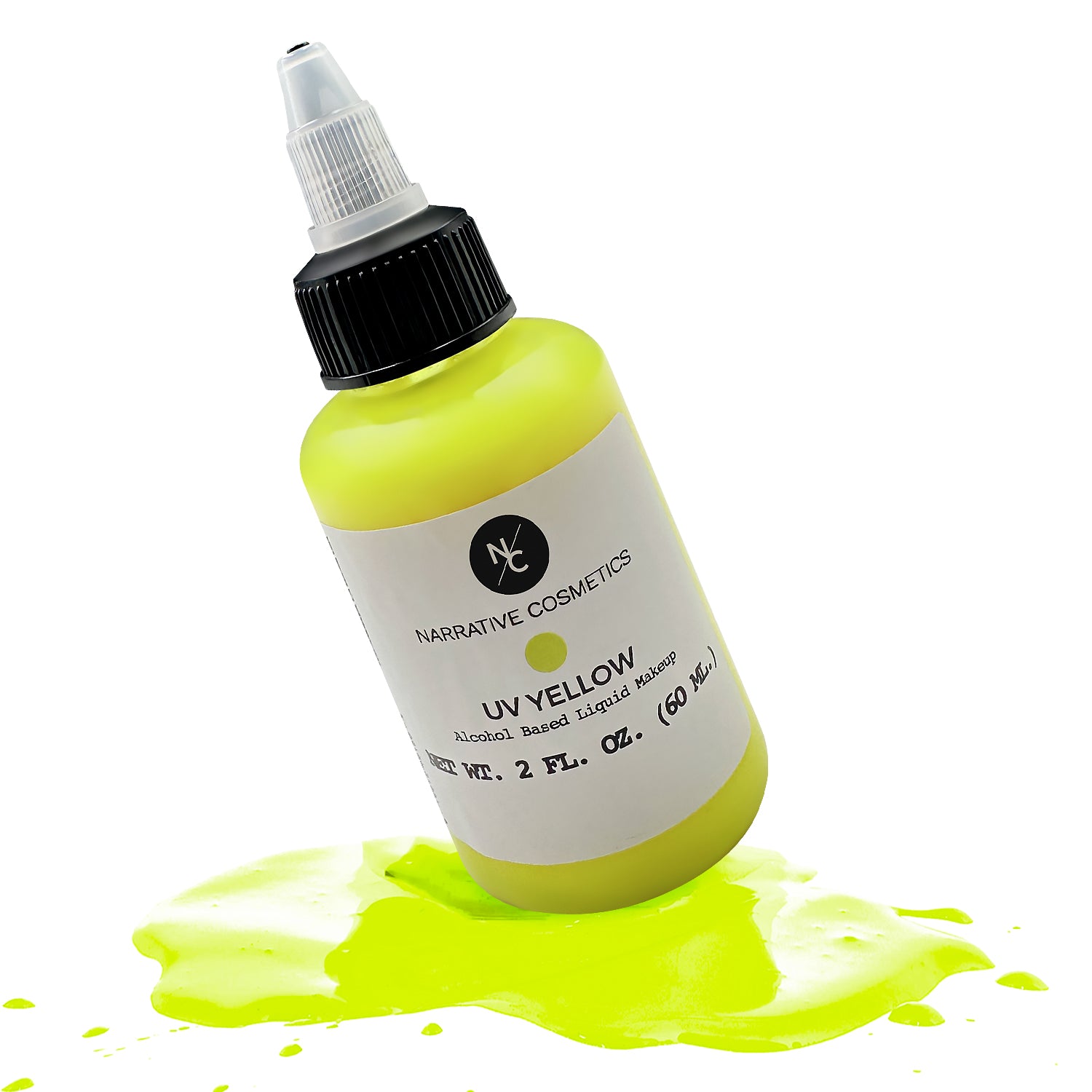 UV Fluorescent Alcohol Airbrush Paints — 2 fl oz / 60 ml