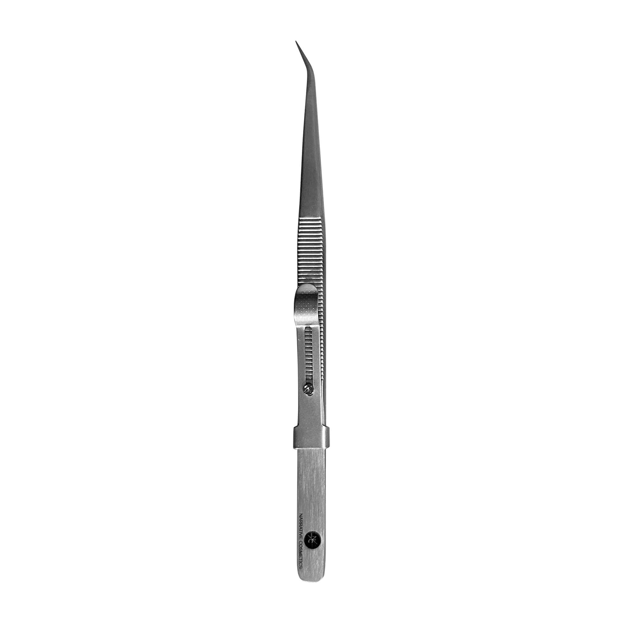 Stainless Steel Tweezers with Sliding Lock