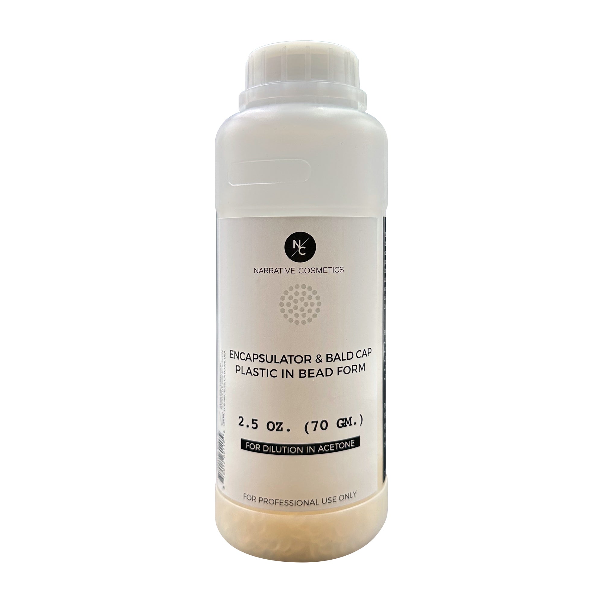 Encapsulator Beads for Prosthetics and Bald Cap Creation - For Dilution in Acetone
