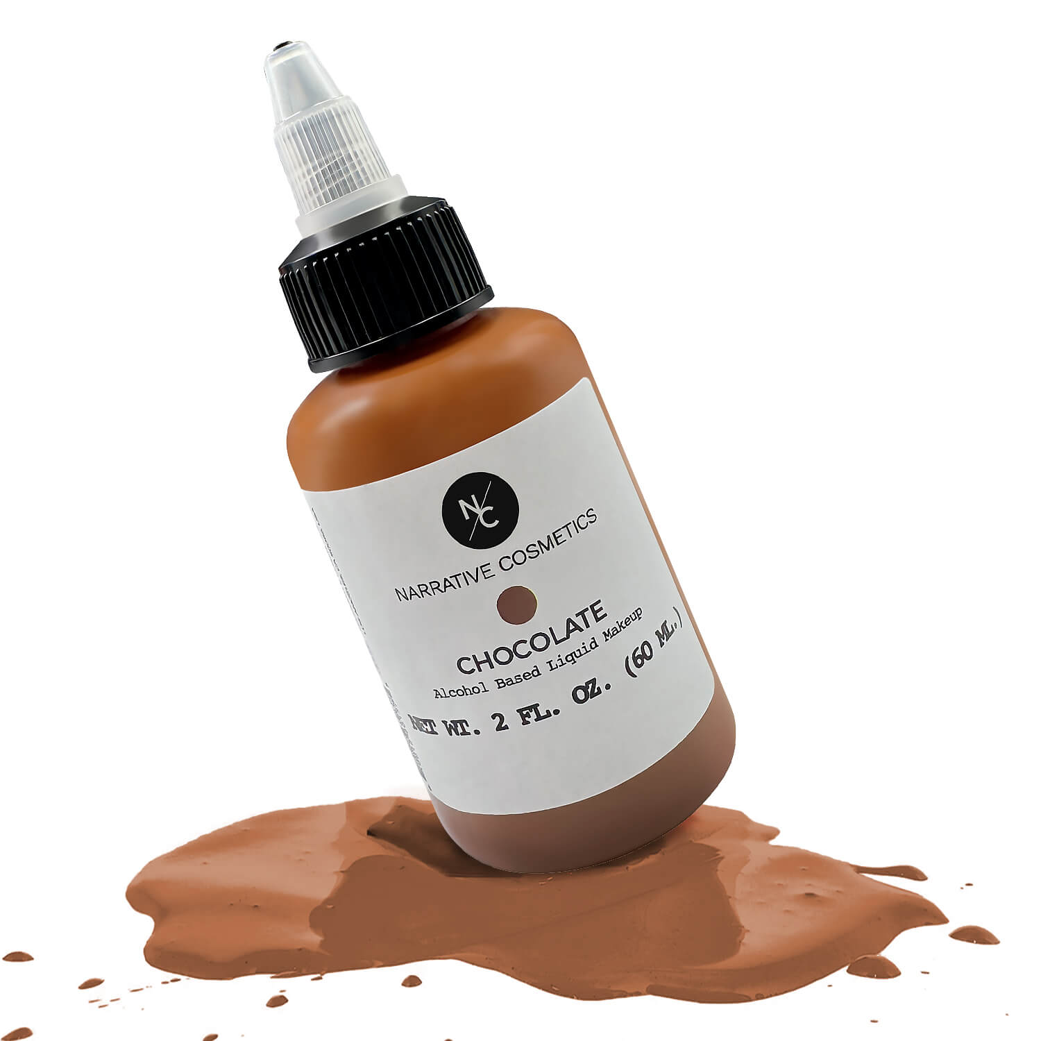 Flesh Tone Alcohol Airbrush Paints Chocolate bottle