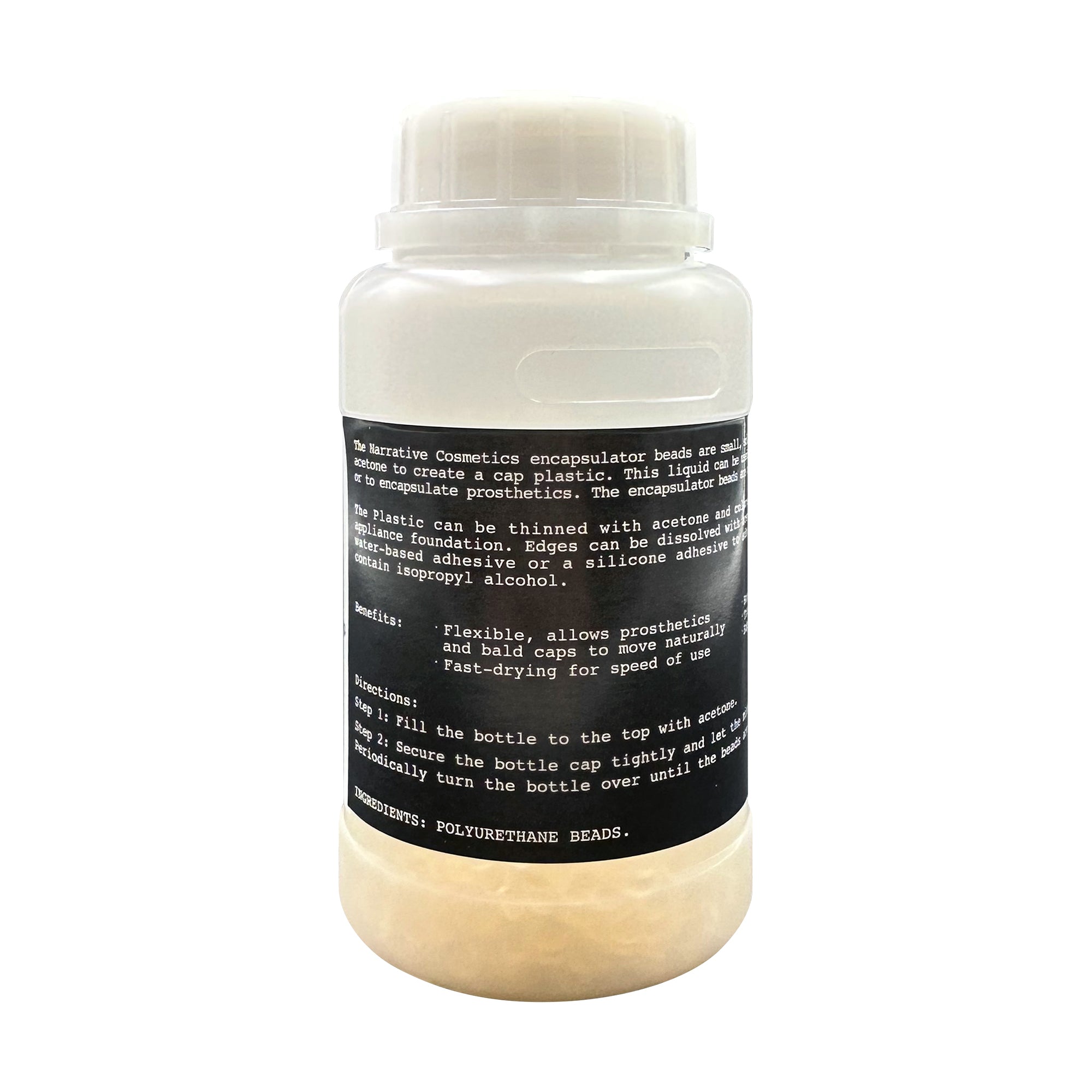 Encapsulator Beads for Prosthetics and Bald Cap Creation - For Dilution in Acetone