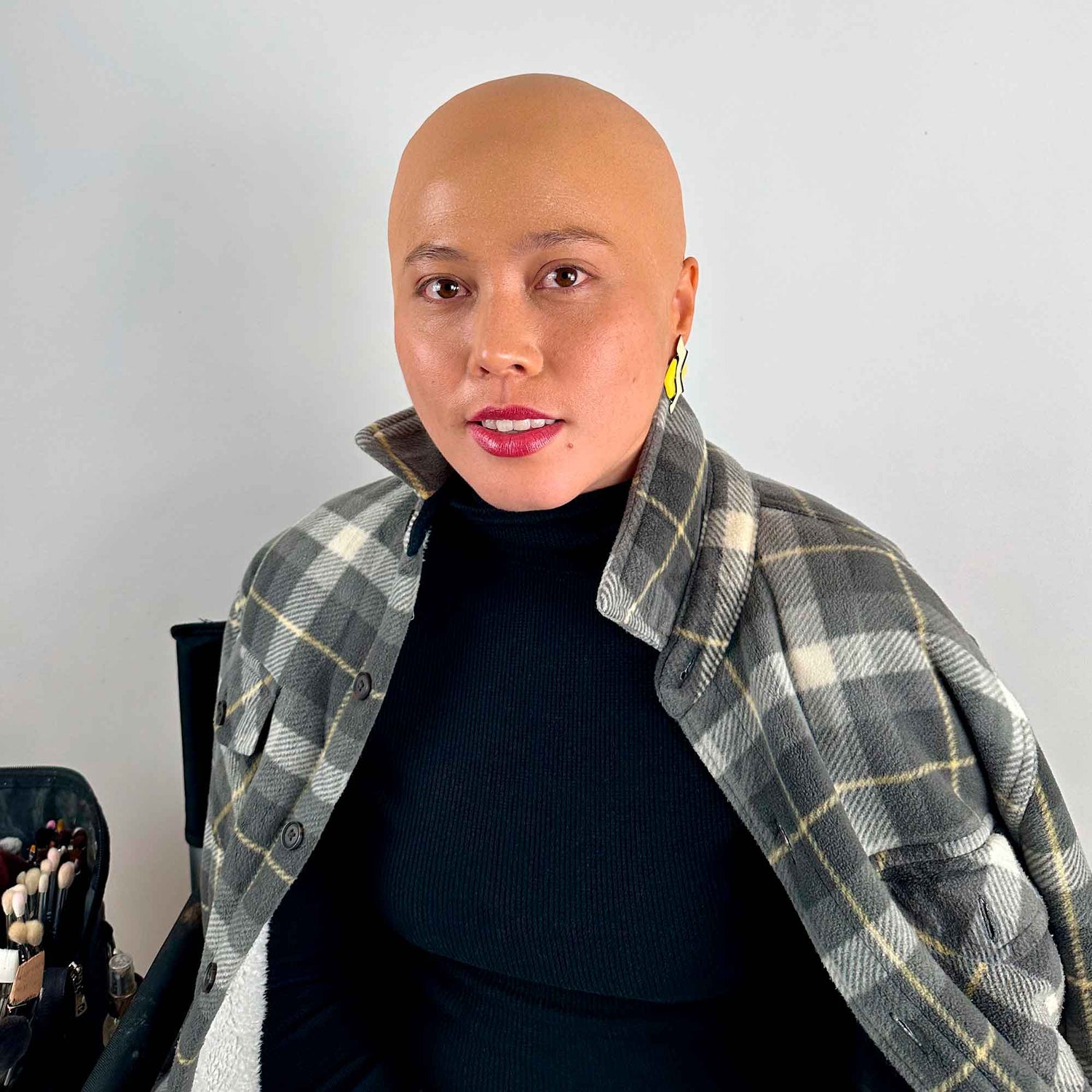 Professional Plastic Vinyl Bald Cap - Ultra-realistic, Edges Dissolve with Acetone, for Professional Makeup Artists