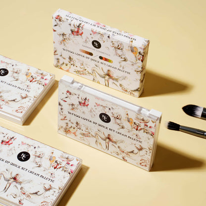 Quick-Set Tattoo Cover-Up Cream Palette