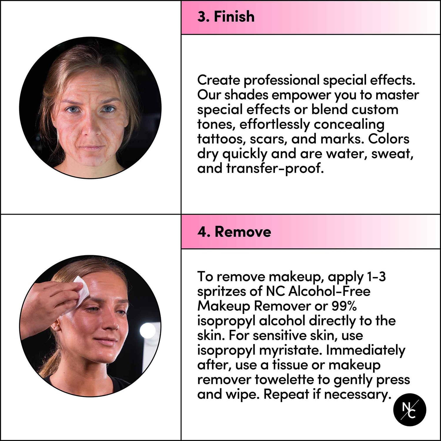 12 Color Dark Flesh Tone Alcohol Activated Palette