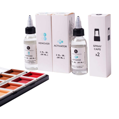 12 Color Flesh Tone Alcohol Activated Palette