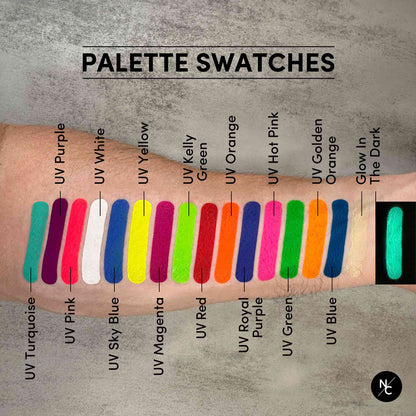 UV Fluorescent Alcohol Airbrush Paints - 2 fl oz