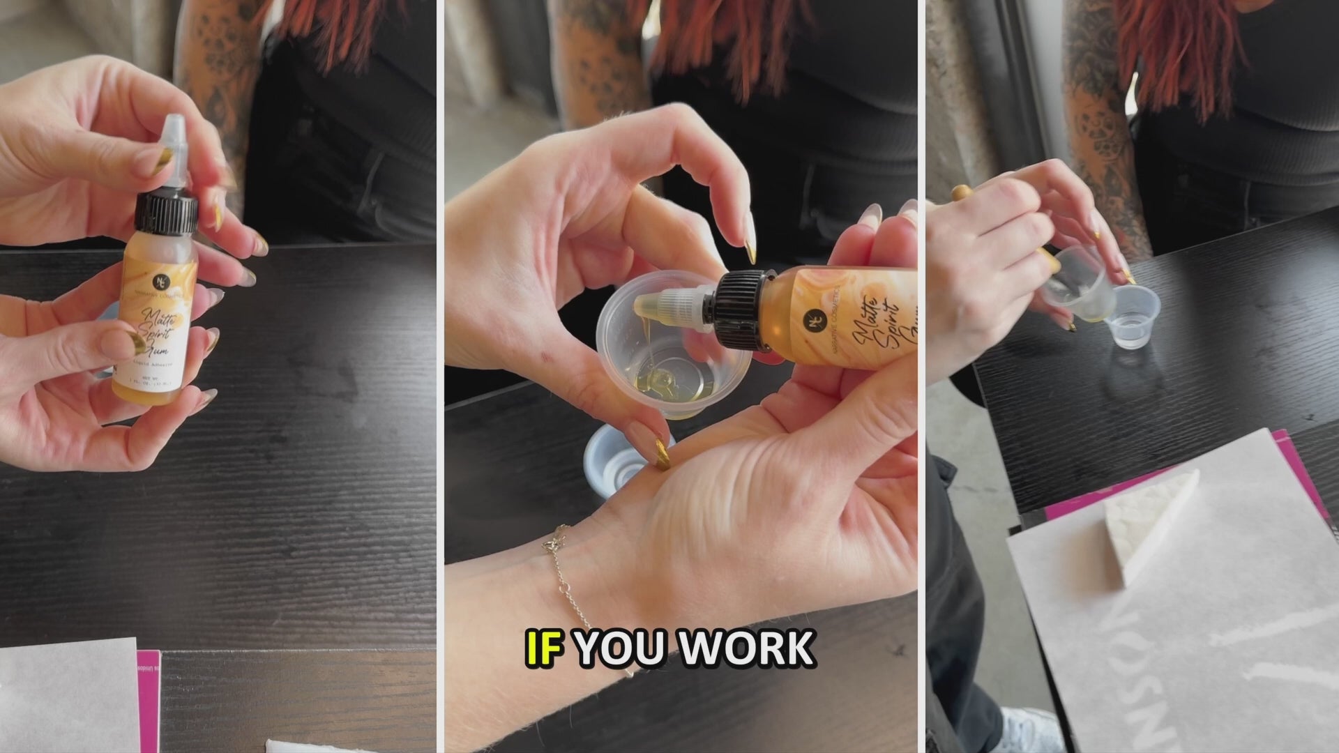 Professional-Grade Matte Spirit Gum Adhesive - 1 Fl. Oz.