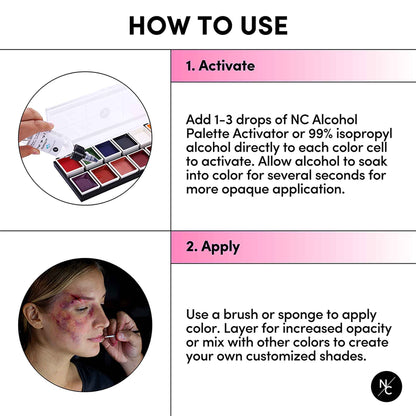 12 Color FX Alcohol Activated Palette