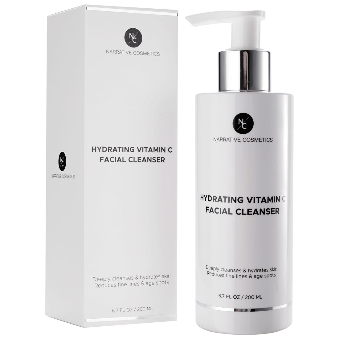 Vitamin C Face Wash Cleanser 6.7 Fl Oz (200ml)