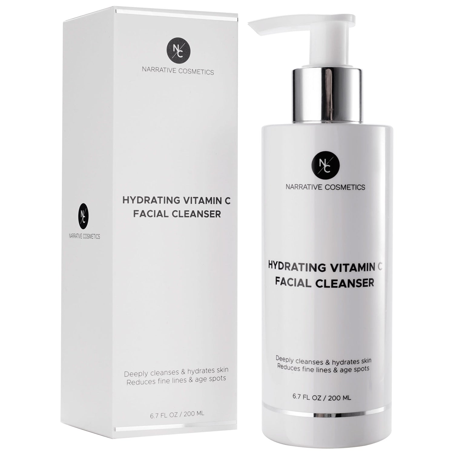 Vitamin C Face Wash Cleanser 6.7 Fl Oz (200ml)