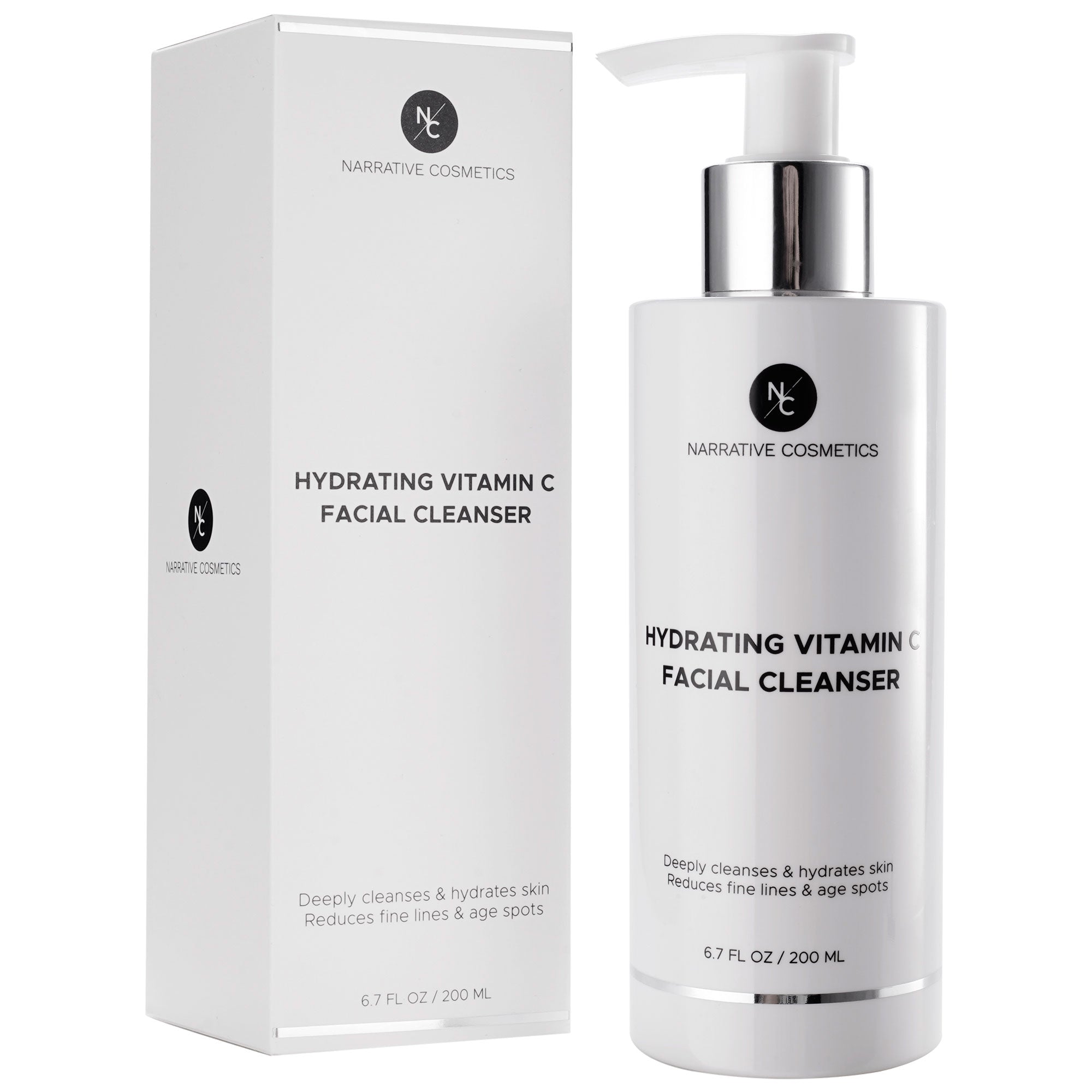 Vitamin C Face Wash Cleanser 6.7 Fl Oz (200ml)