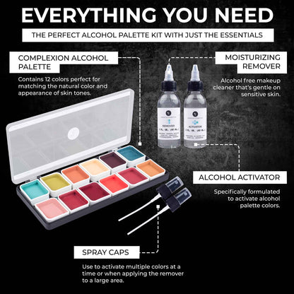 Kit (Palette + Alcohol Activator + Remover)