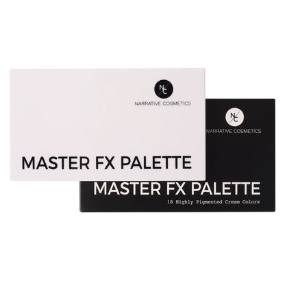 Master FX 18 Cream Professional Makeup Palette for SFX, Theater, Movies, Film &amp; Halloween